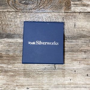 Cute gold and silver hoops duo